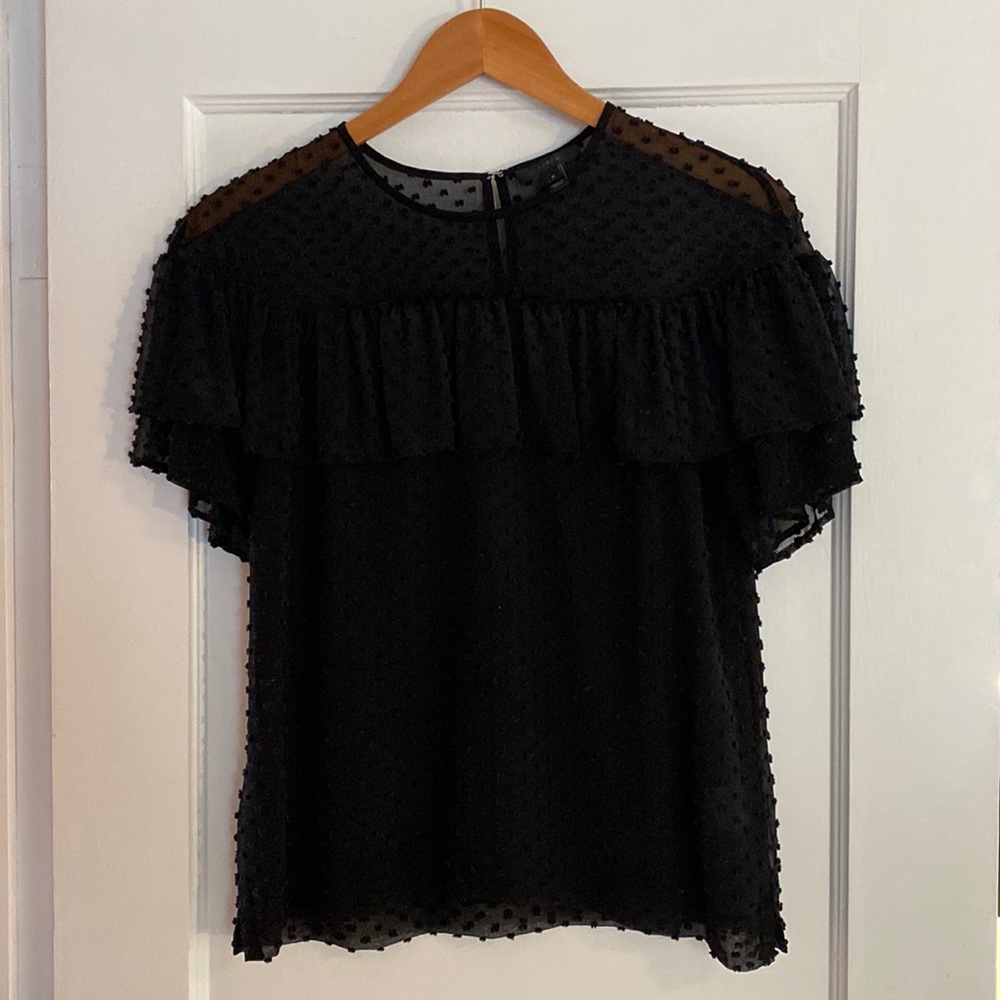 J Crew silk blouse size 0